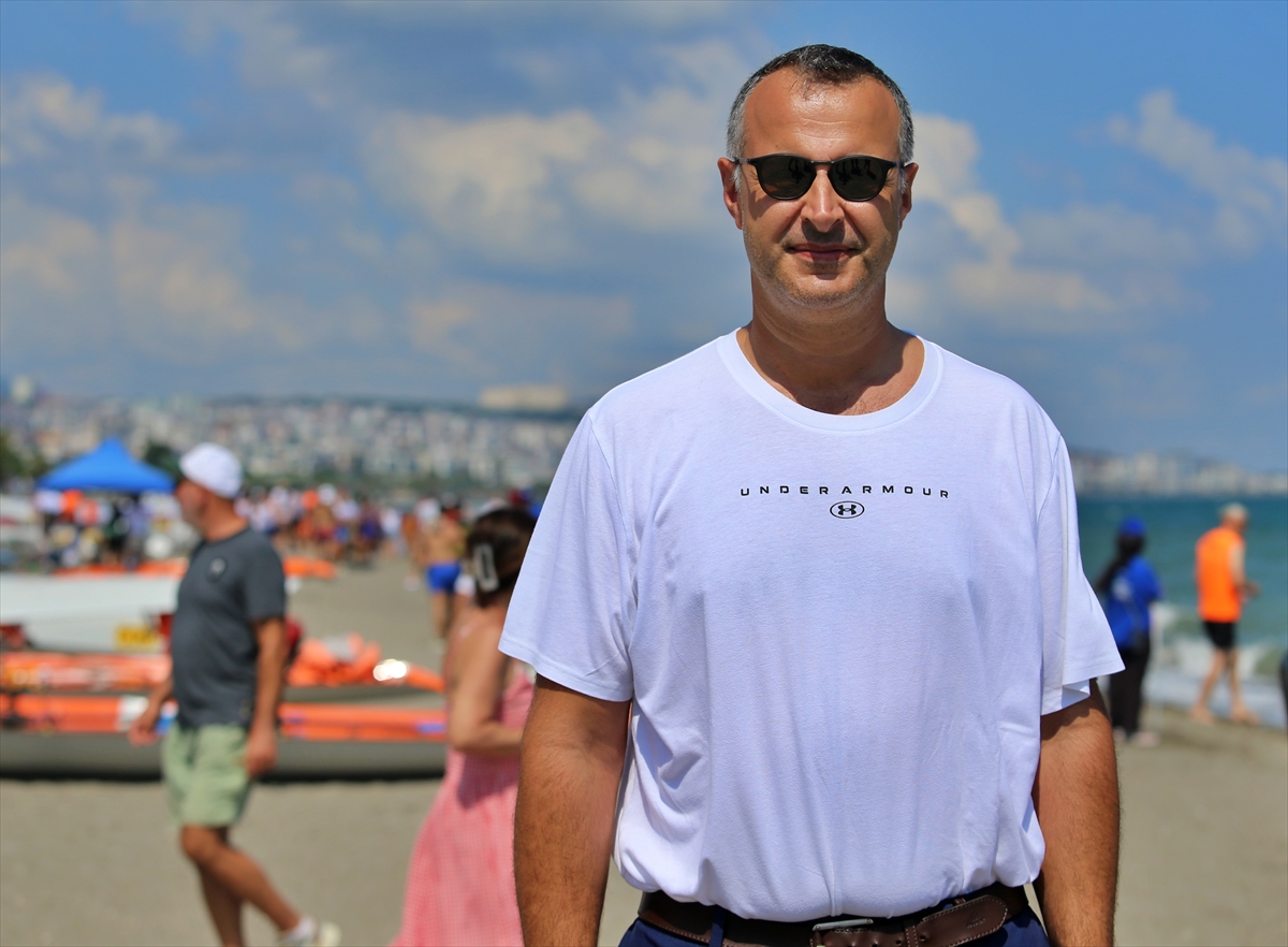 Samsun'da Deniz Küreği Türkiye Şampiyonası devam ediyor