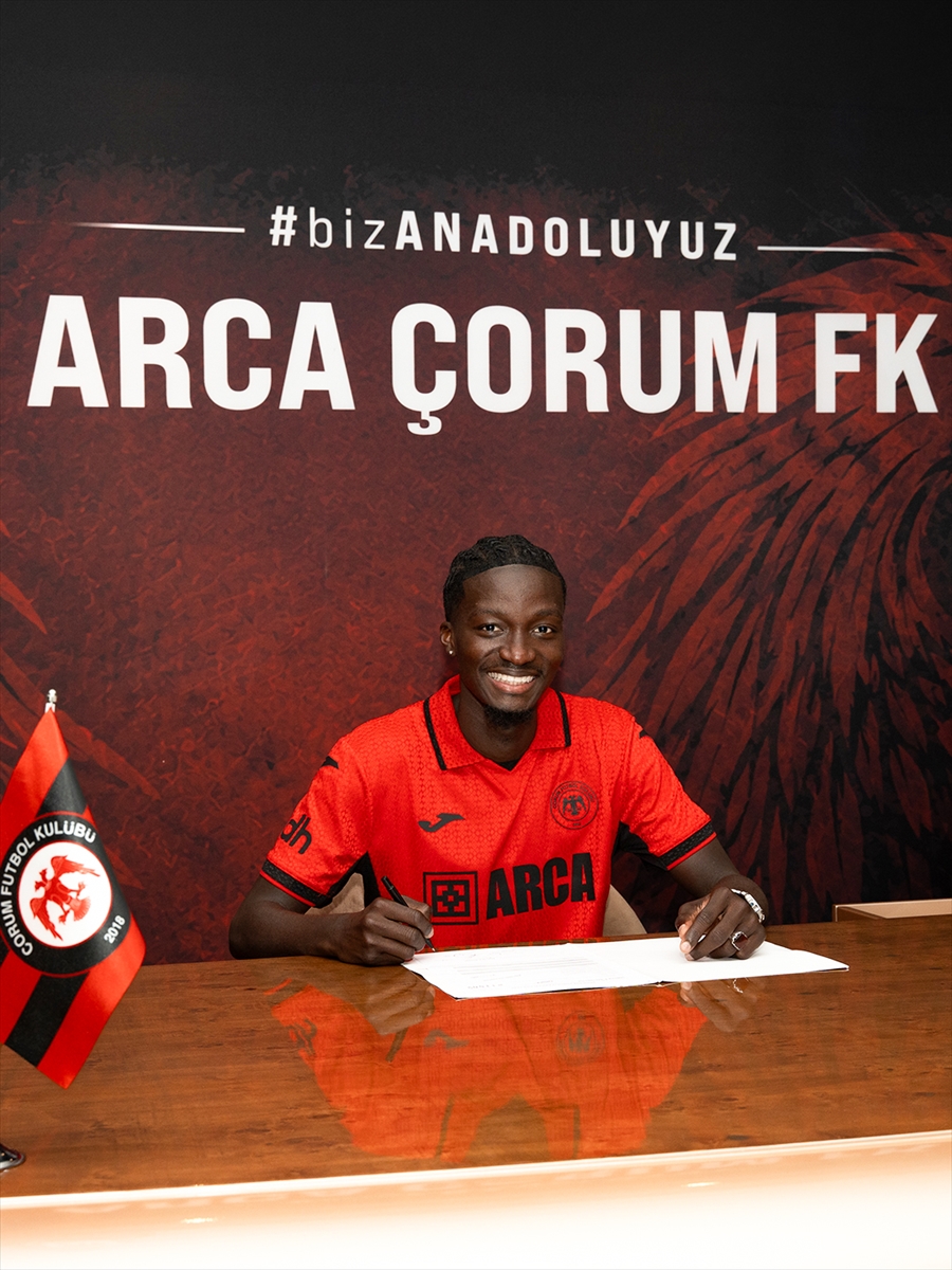 Arca Çorum FK: Mohamed Diomande'yi 3+1 yıllığına renklerine bağladı