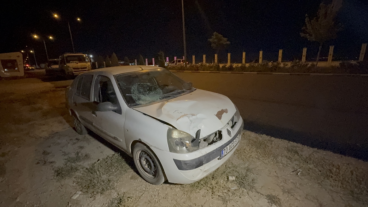 Karaman'da feci kaza: Motosiklet sürücüsü hayatını kaybetti