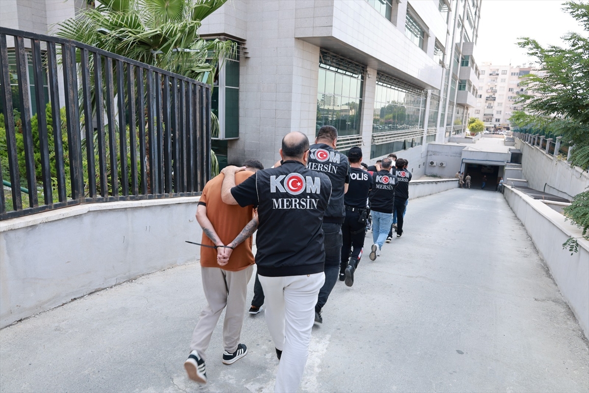 Mersin'de tetikçilik operasyonu: 6 şüpheli tutuklandı