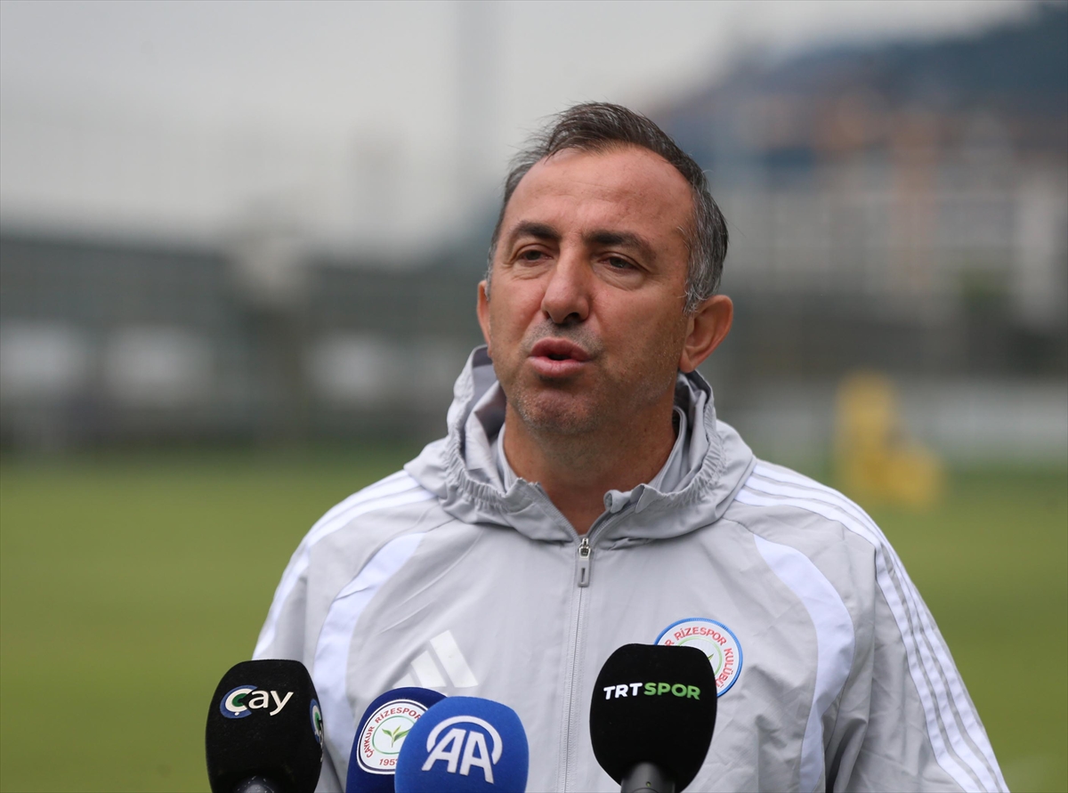 Çaykur Rizespor Teknik Direktörü Uçar: Konyaspor deplasmanı zorlu
