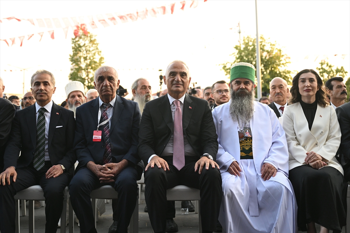 Nevşehir'de Hacı Bektaş Veli'nin Hakk'a Yürüyüşünün 755. Yıl Dönümü Anma Etkinliği düzenlendi