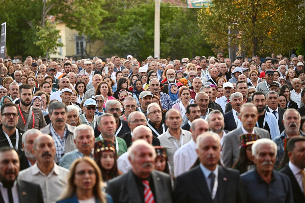 Nevşehir'de Hacı Bektaş Veli'nin Hakk'a Yürüyüşünün 755. Yıl Dönümü Anma Etkinliği düzenlendi