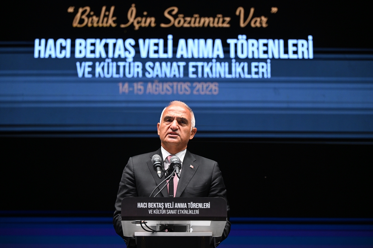 Nevşehir'de Hacı Bektaş Veli'nin Hakk'a Yürüyüşünün 755. Yıl Dönümü Anma Etkinliği düzenlendi