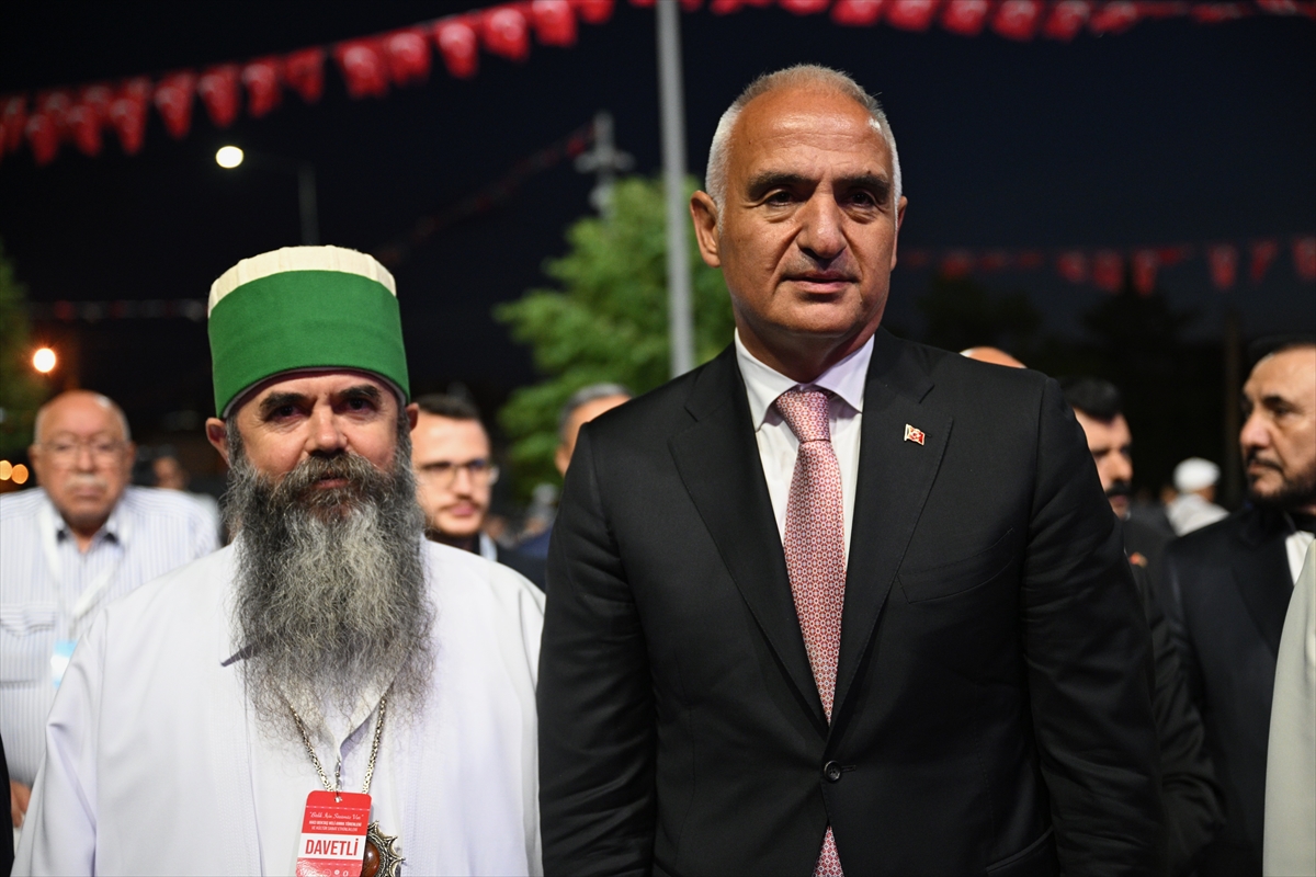 Nevşehir'de Hacı Bektaş Veli'nin Hakk'a Yürüyüşünün 755. Yıl Dönümü Anma Etkinliği düzenlendi