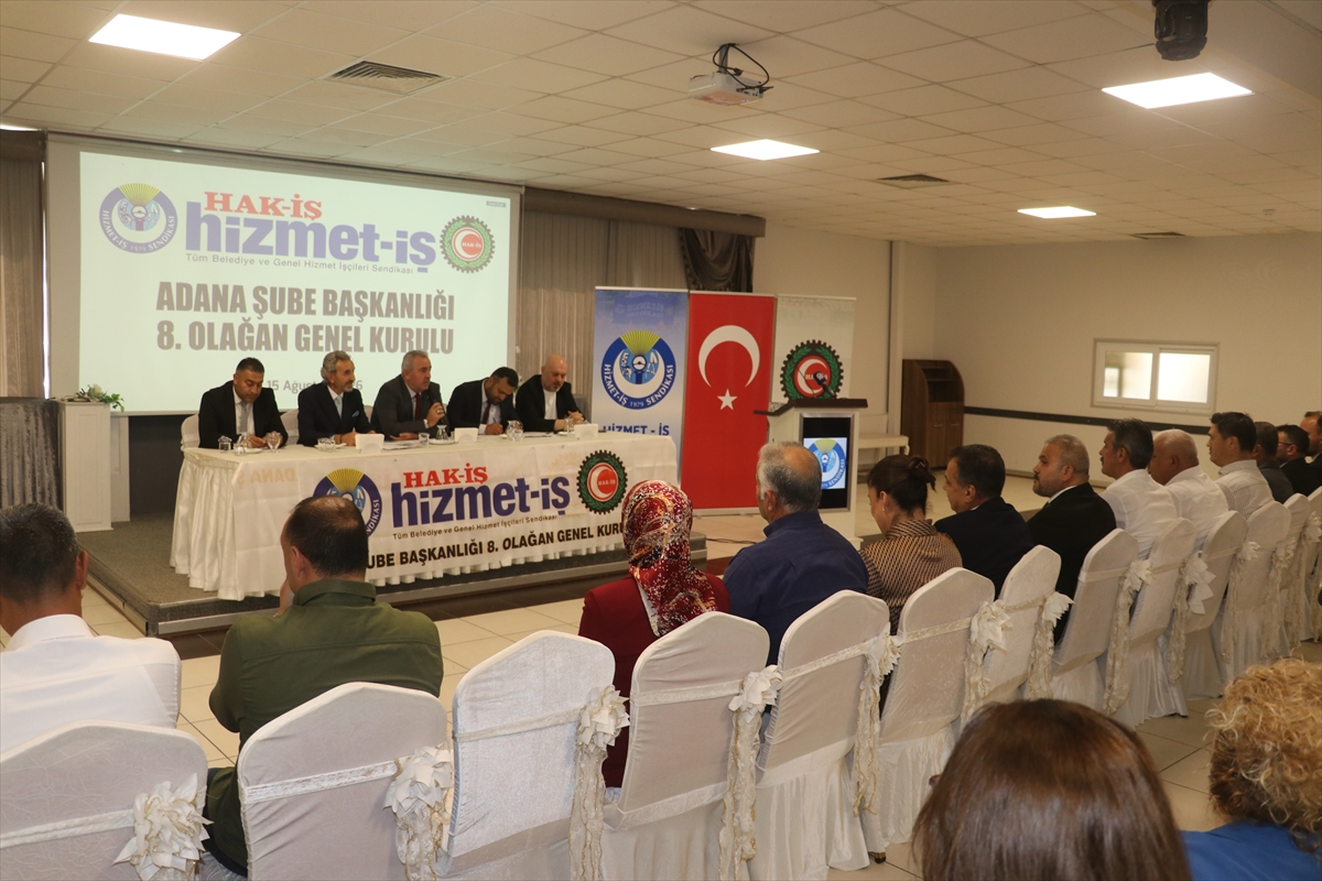 Hizmet-İş Adana: Bekir Hakan Durna Yeniden Başkan Oldu