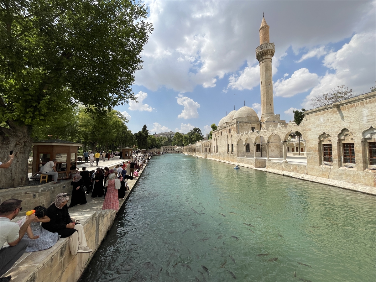 Şanlıurfa Balıklıgöl: Hafta sonu turist akını yaşandı