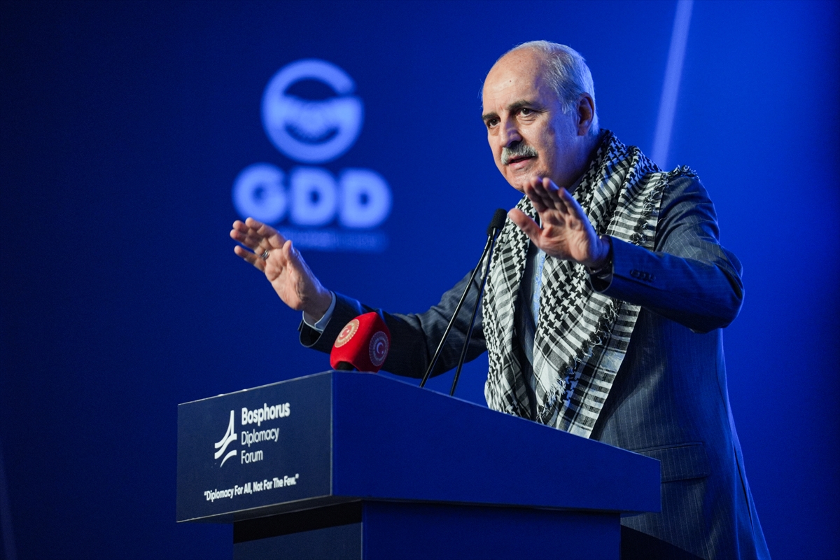 TBMM Başkanı Kurtulmuş, Bosphorus Diplomasi Forumu'nda konuştu: