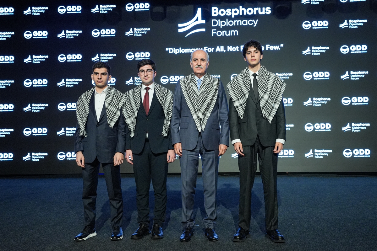 TBMM Başkanı Kurtulmuş, Bosphorus Diplomasi Forumu'nda konuştu: