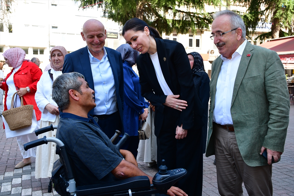 AK Parti'li Karaaslan: Terme'de esnaf ve üretici ziyareti