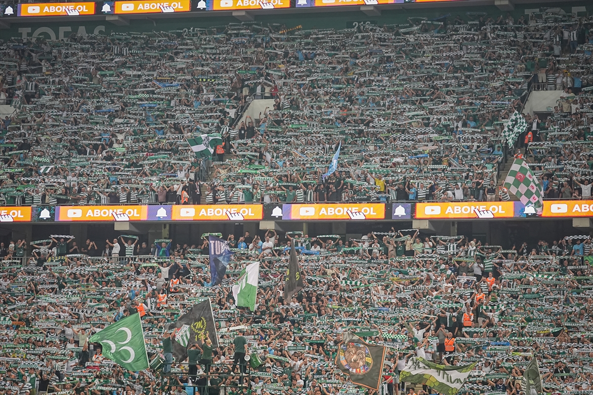 Trendyol 1. Lig: Bursaspor, Iğdır FK'yi 1-0 mağlup etti