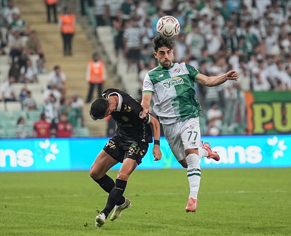 Trendyol 1. Lig: Bursaspor, Iğdır FK'yi 1-0 mağlup etti