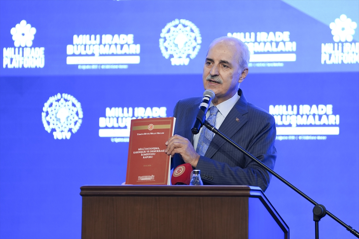 TBMM Başkanı Kurtulmuş, 17. Milli İrade Buluşması "Terörsüz Türkiye" programında konuştu: