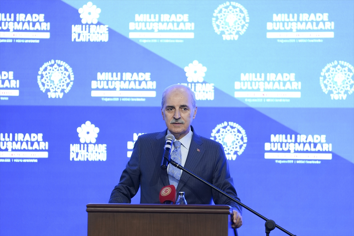 TBMM Başkanı Kurtulmuş, 17. Milli İrade Buluşması "Terörsüz Türkiye" programında konuştu: