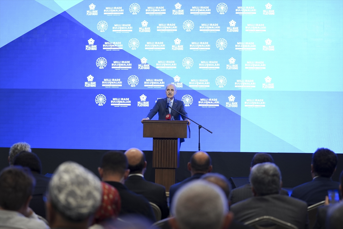 TBMM Başkanı Kurtulmuş, 17. Milli İrade Buluşması "Terörsüz Türkiye" programında konuştu:
