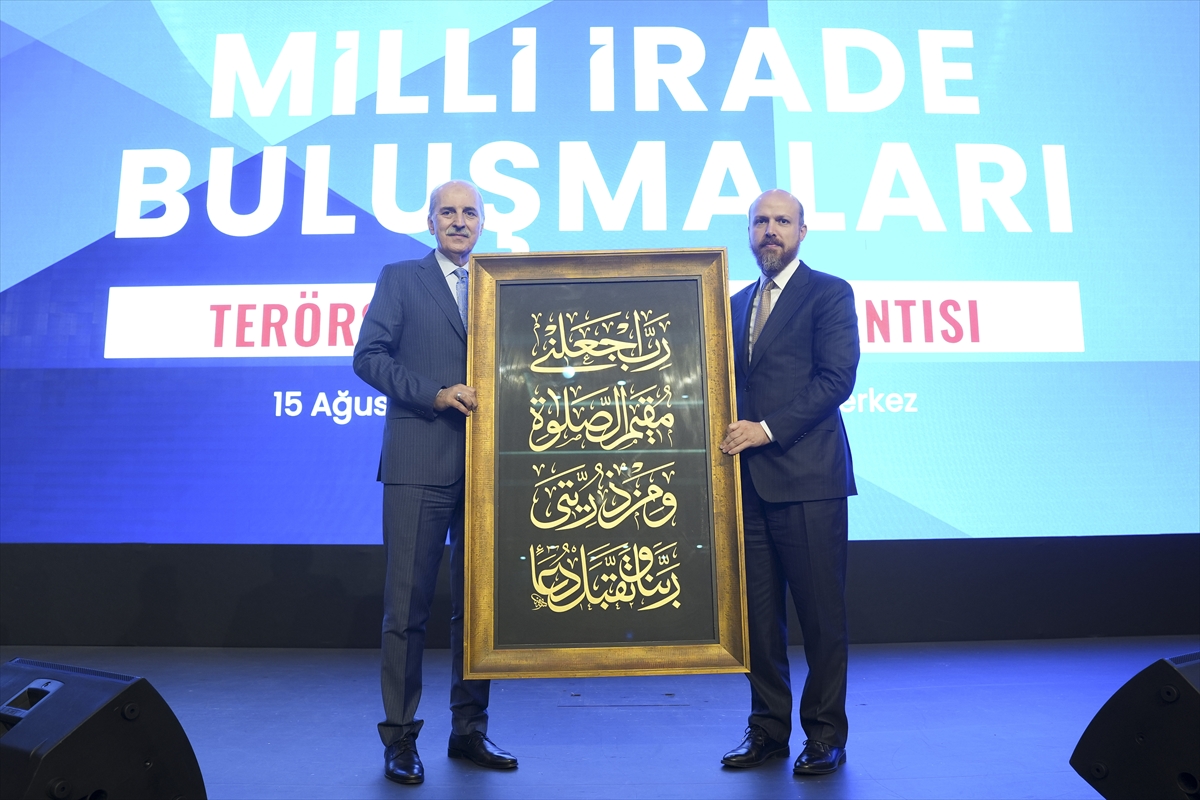 TBMM Başkanı Kurtulmuş, 17. Milli İrade Buluşması "Terörsüz Türkiye" programında konuştu: