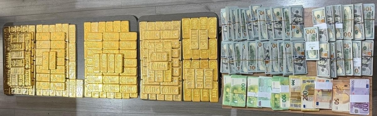 Alihan Kuriş örgütü soruşturmasında 200 kg altın bulundu
