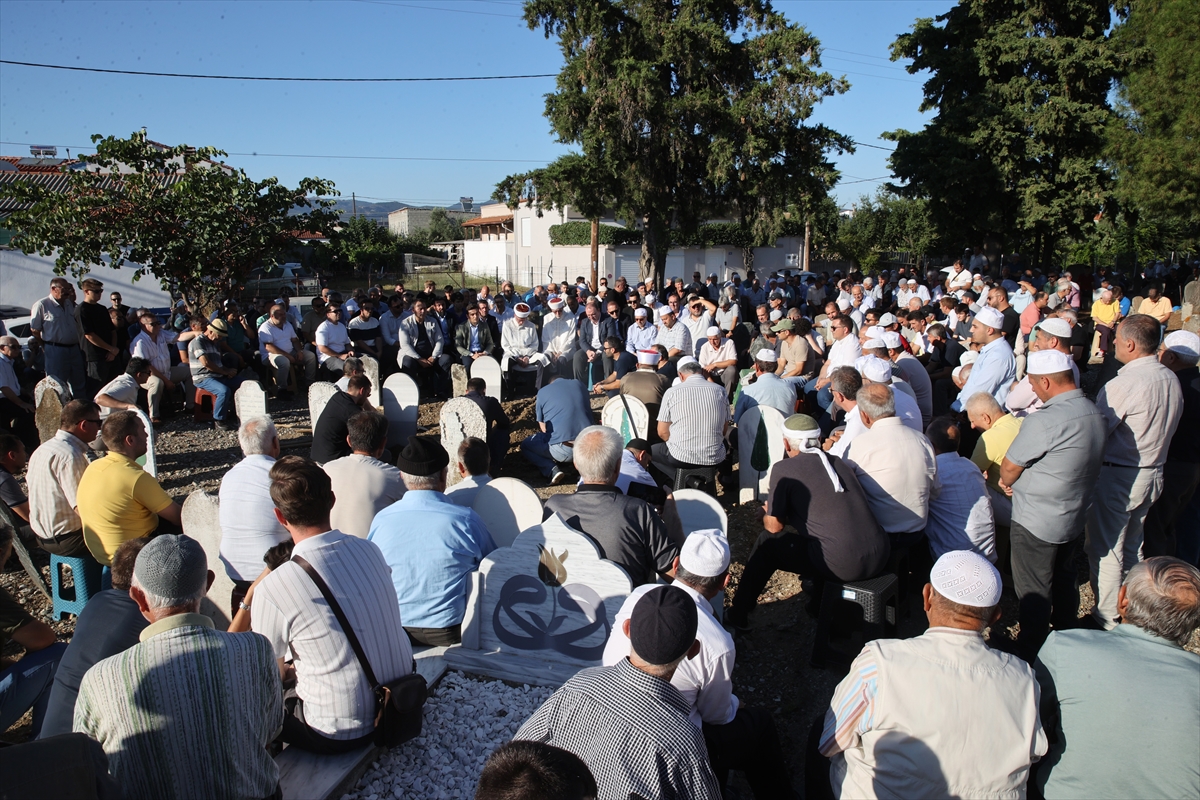 Gümülcine Müftüsü İbrahim Şerif'in eşi Celile Şerif defnedildi