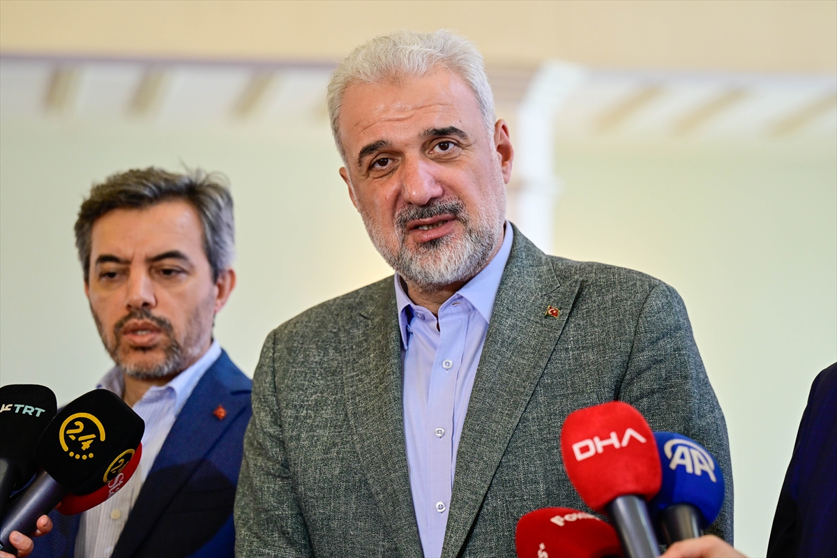 Osman Nuri Kabaktepe: Filistin için 'İnsanlığın Sesi' çağrısı