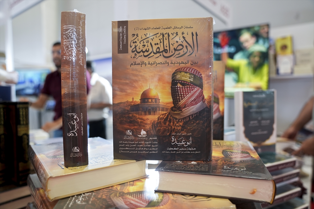 İstanbul Arapça Kitap Fuarı'nda Filistin stantları ilgi odağı