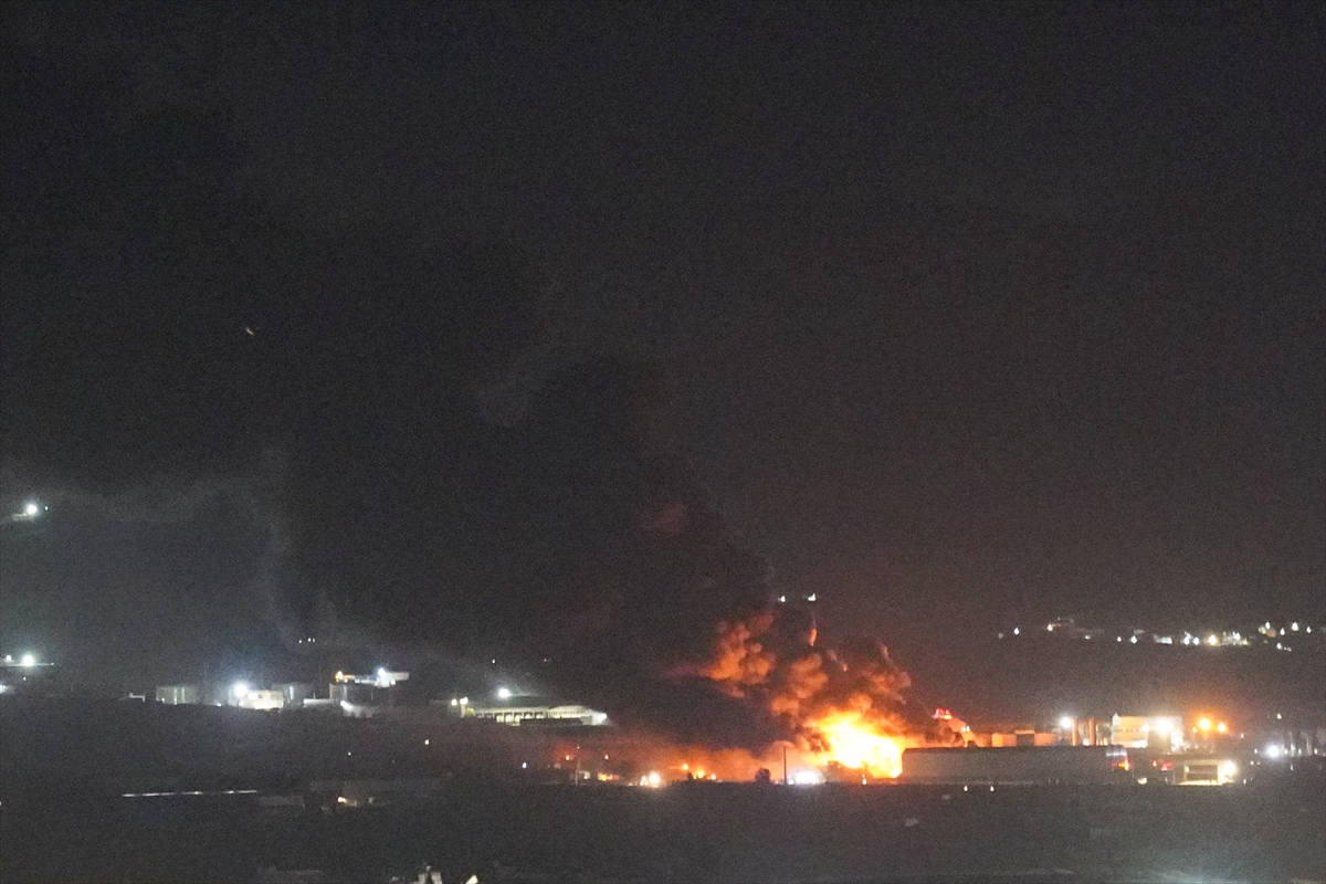 Irak'ta yakıt tesisi yangını: 30 kişi yaralandı