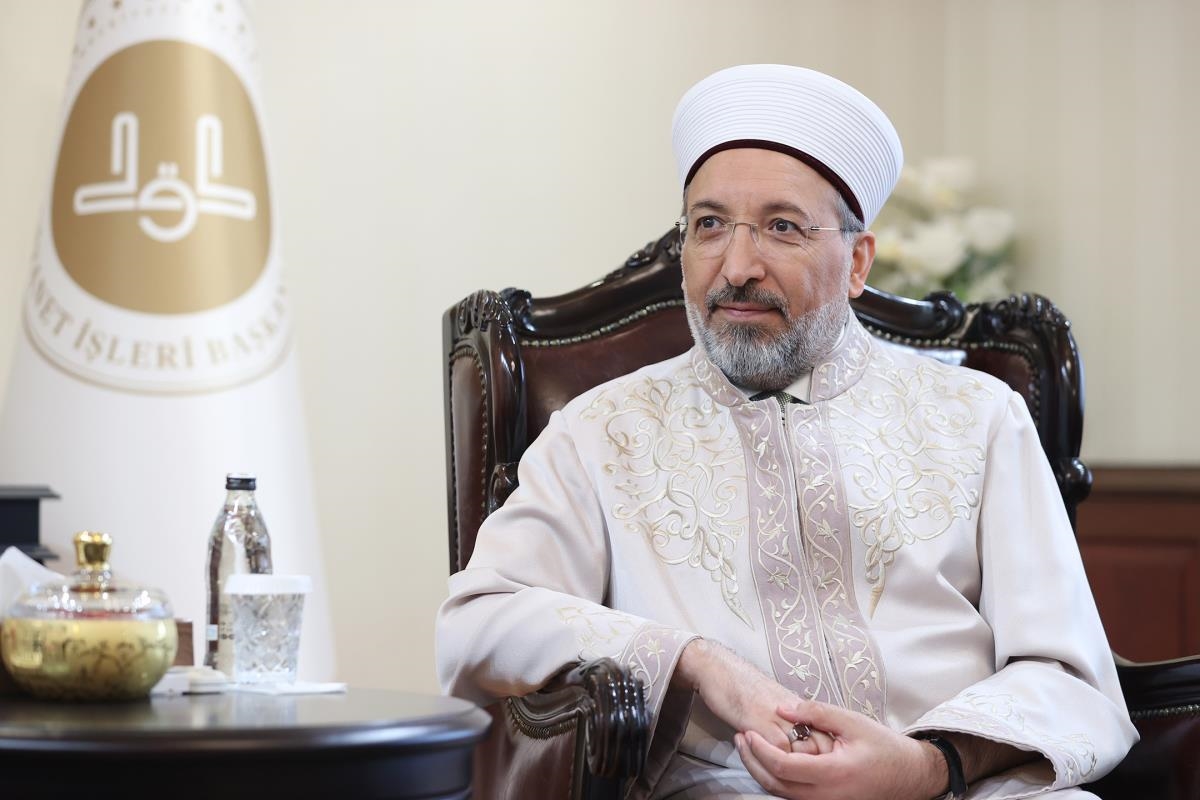 Diyanet Başkanı Arpaguş, Suriye Bakanı Şukri ile görüştü