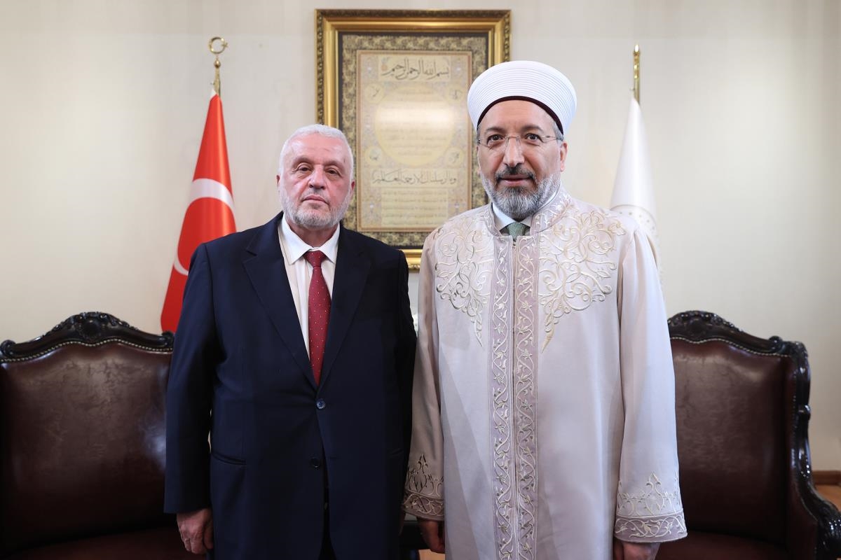Diyanet Başkanı Arpaguş, Suriye Bakanı Şukri ile görüştü