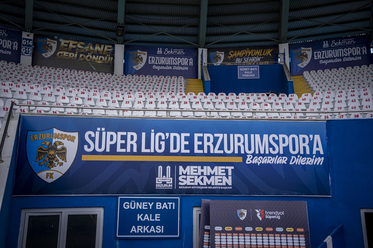 Erzurumspor: Kazım Karabekir Stadı 3 sezon sonra tam kapasite