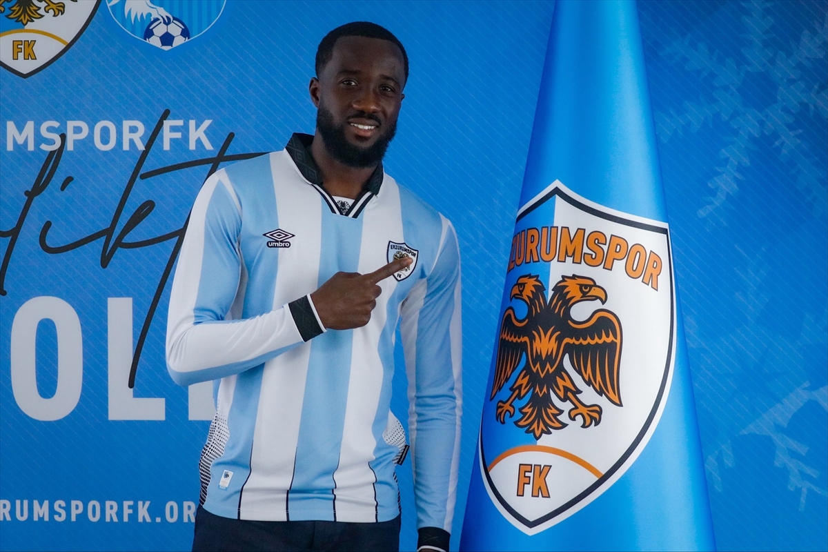 Erzurumspor FK, Ganalı futbolcu Elisha Owusu'yu kadrosuna kattı