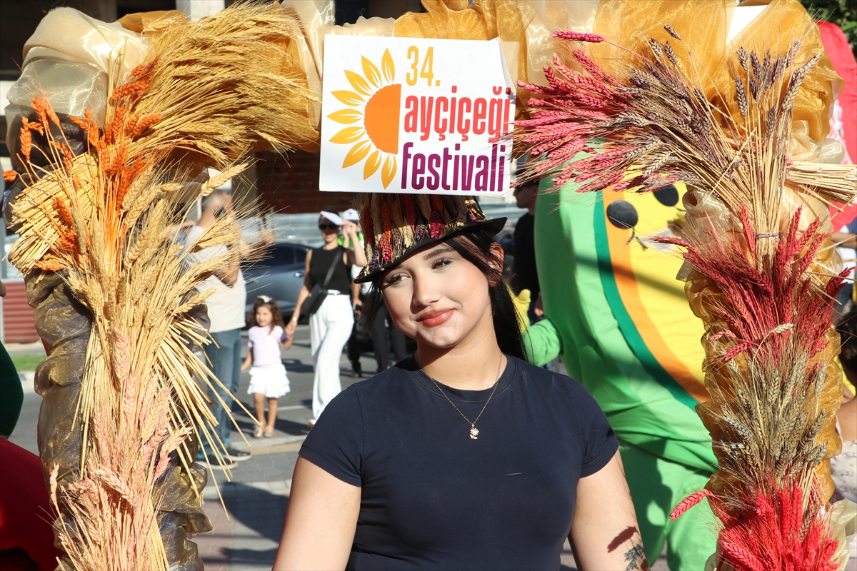Tekirdağ'da 34. Ayçiçeği Festivali coşkuyla başladı