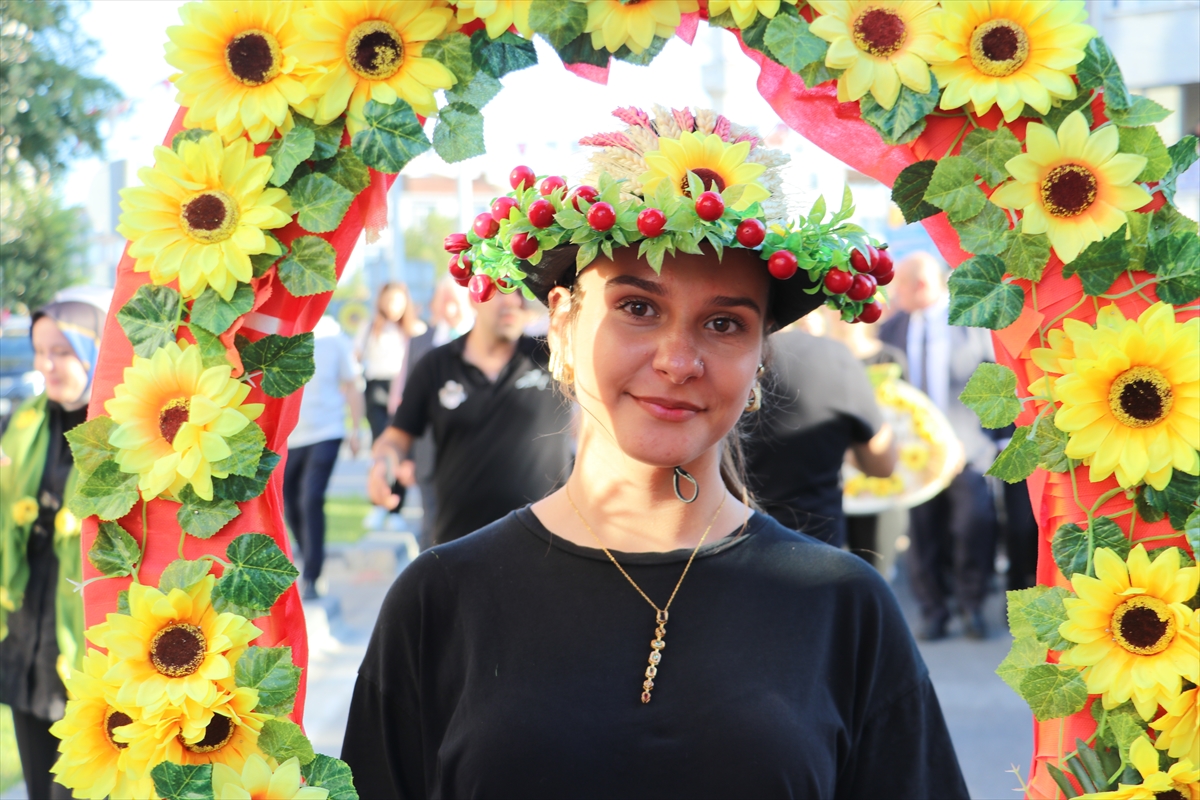 Tekirdağ'da 34. Ayçiçeği Festivali coşkuyla başladı