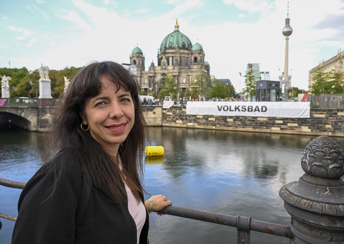 Berlin: Spree Nehri'nde yüzme yasağına karşı gösteri