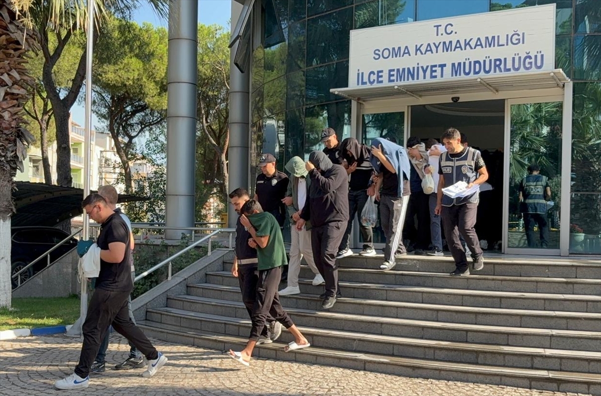 Manisa: Suç örgütü operasyonunda 39 şüpheli adliyede