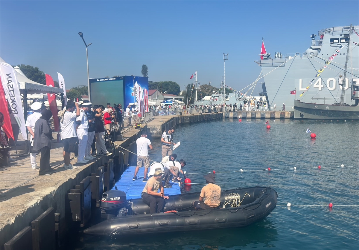 TEKNOFEST Mavi Vatan: Gençlerin su altı roketleri test edildi