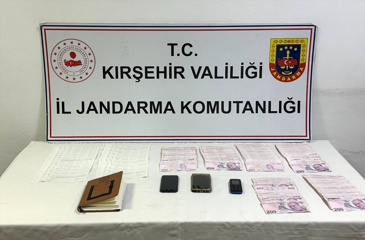 Kırşehir'de tefecilik operasyonu: 712 milyonluk vurgunla 3 gözaltı