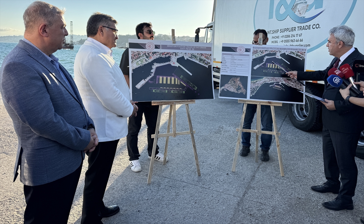 Sinop kruvaziyer limanı turizmi yükseltecek