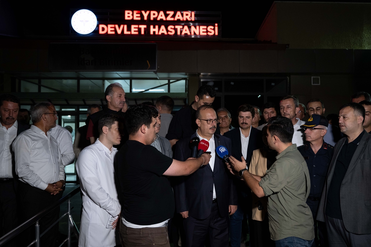 Vali Canbolat: Beypazarı maden kazasında 1 ölü, 4 ağır yaralı