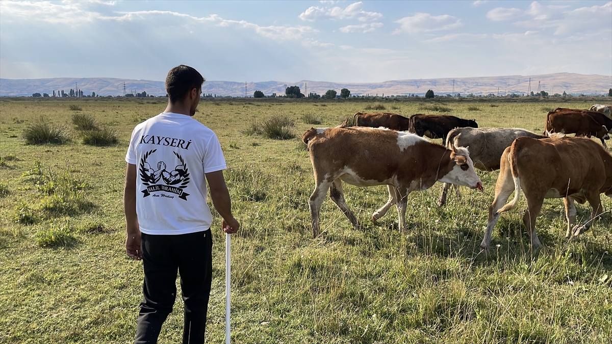 "Deli Bilek" lakaplı çoban Halil İbrahim Noğay, Dünya Şampiyonası'na hazırlanıyor