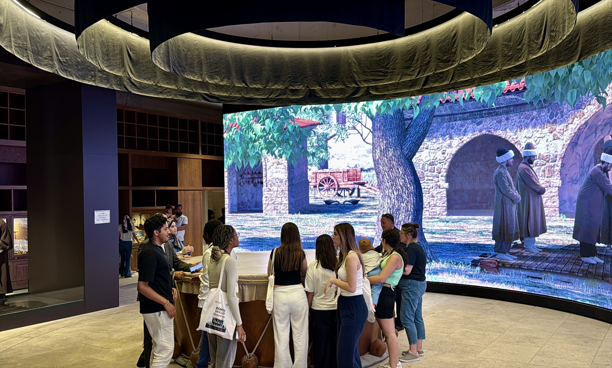 Uluslararası öğrenciler Kırşehir'in tarihi mirasıyla tanıştı
