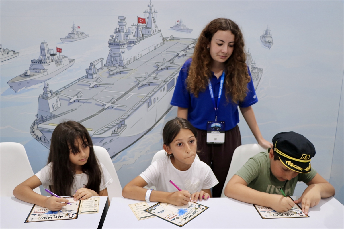 TEKNOFEST Mavi Vatan: Çocuklar denizcilik terimleri öğreniyor