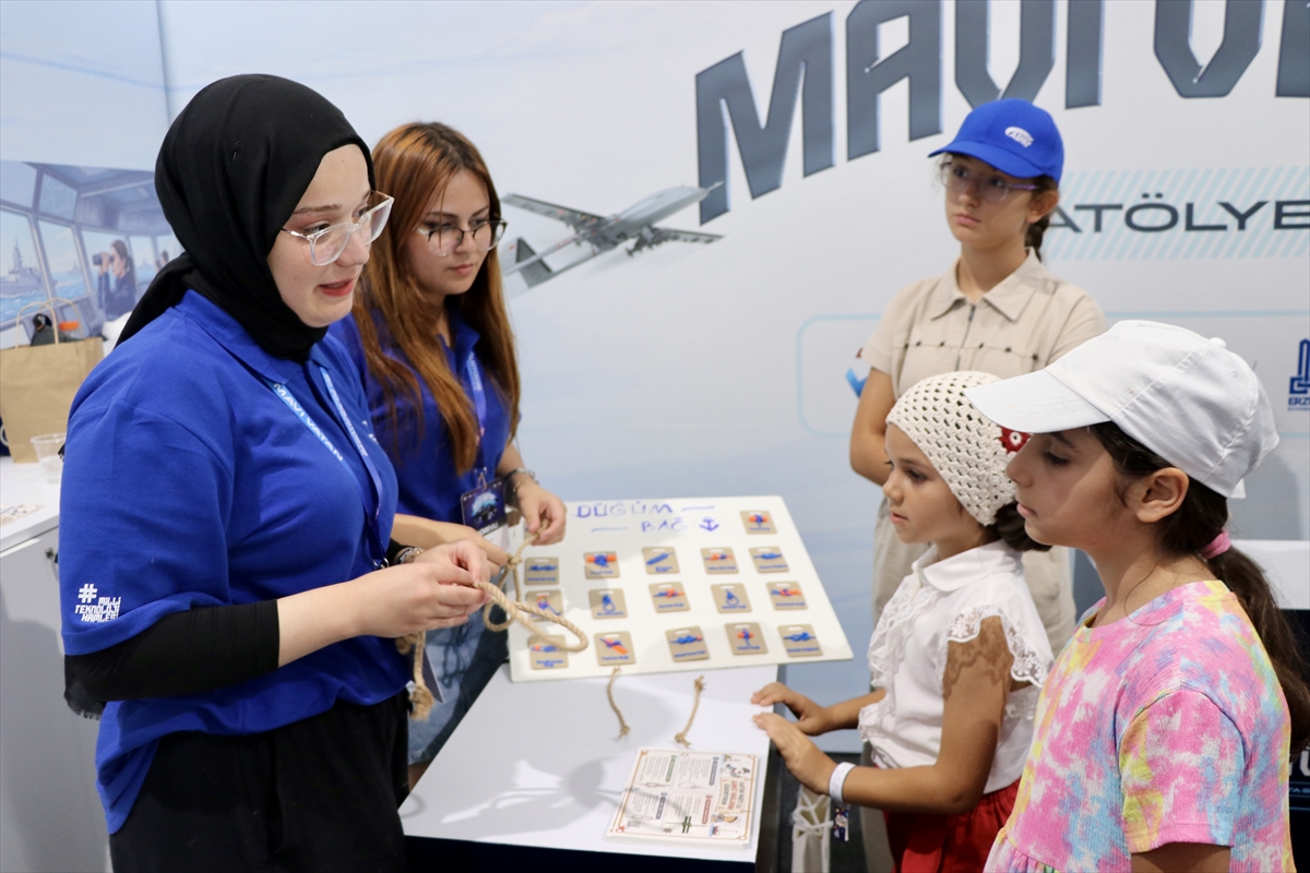 TEKNOFEST Mavi Vatan: Çocuklar denizcilik terimleri öğreniyor