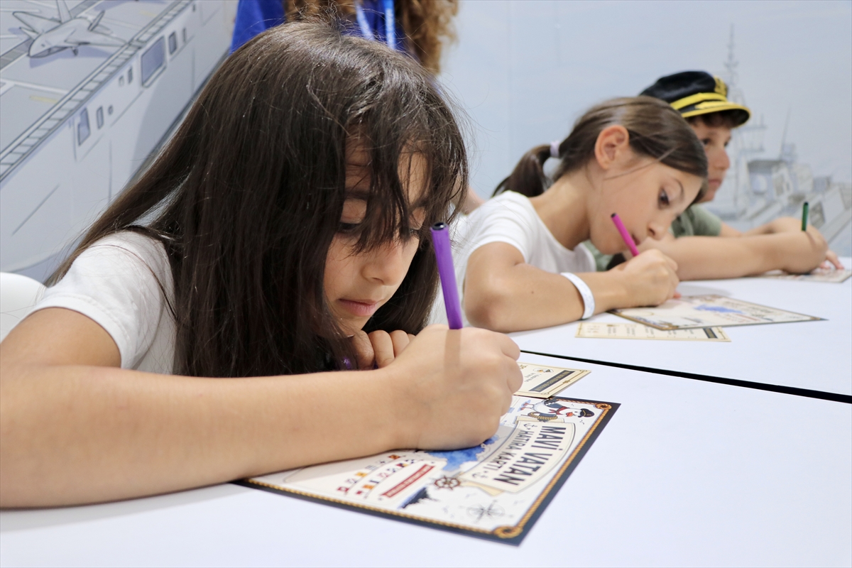 TEKNOFEST Mavi Vatan: Çocuklar denizcilik terimleri öğreniyor