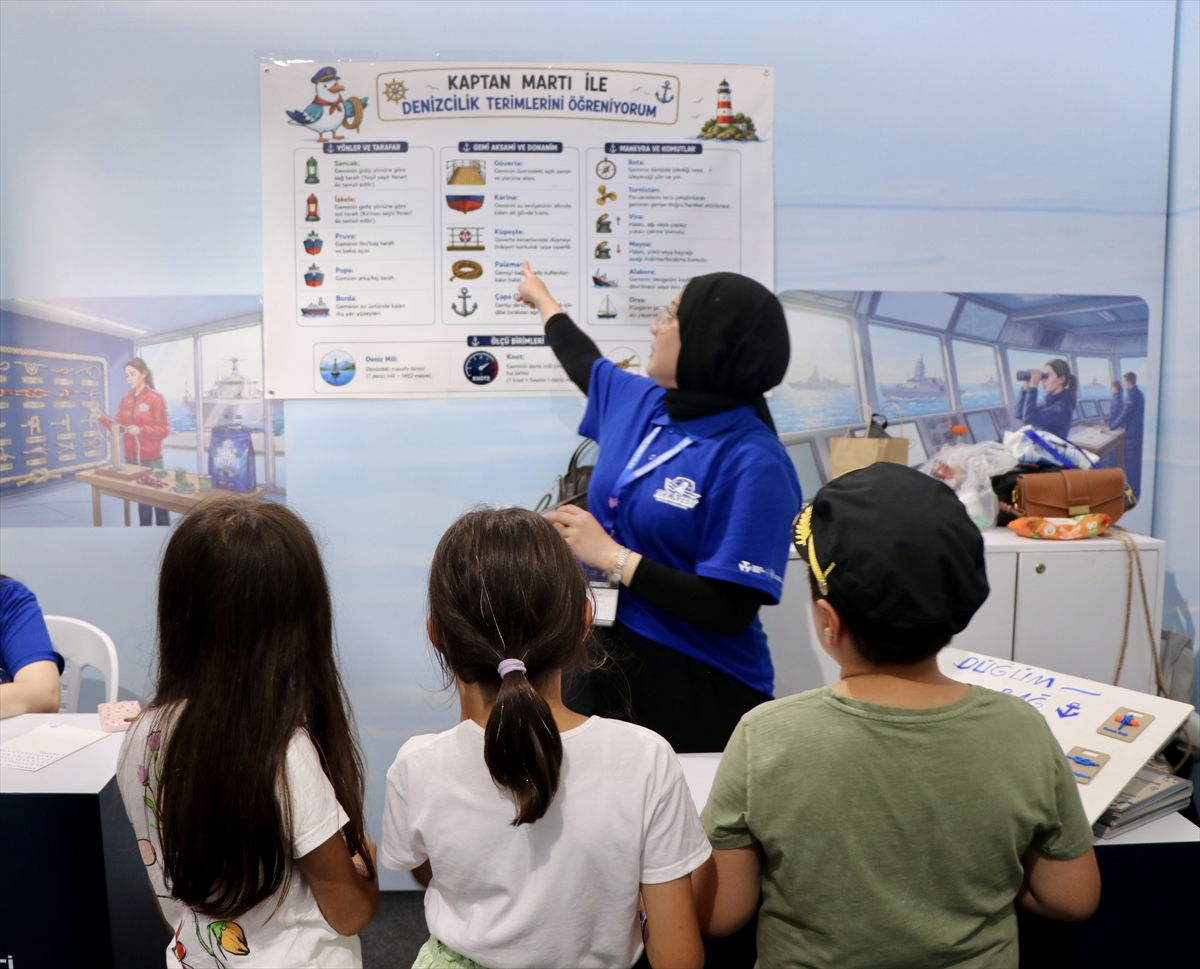 TEKNOFEST Mavi Vatan: Çocuklar denizcilik terimleri öğreniyor