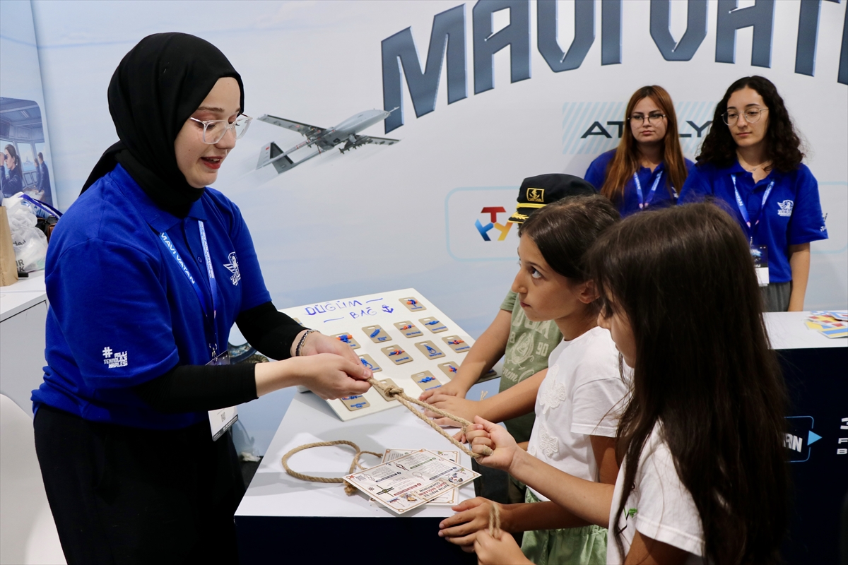 TEKNOFEST Mavi Vatan: Çocuklar denizcilik terimleri öğreniyor