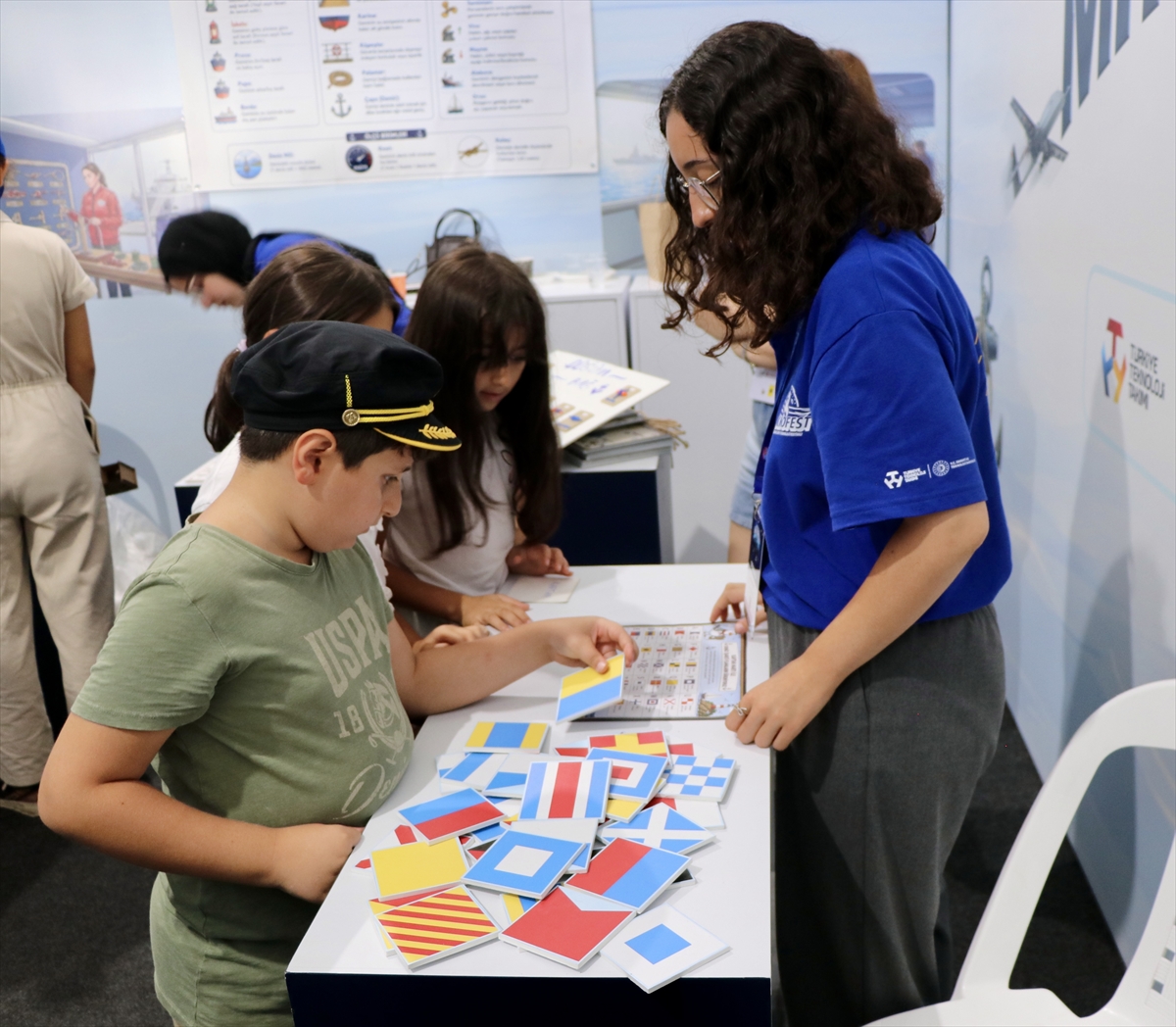 TEKNOFEST Mavi Vatan: Çocuklar denizcilik terimleri öğreniyor