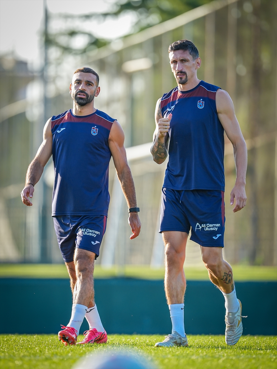 Trabzonspor: Başakşehir maçı öncesi son taktik antrenman