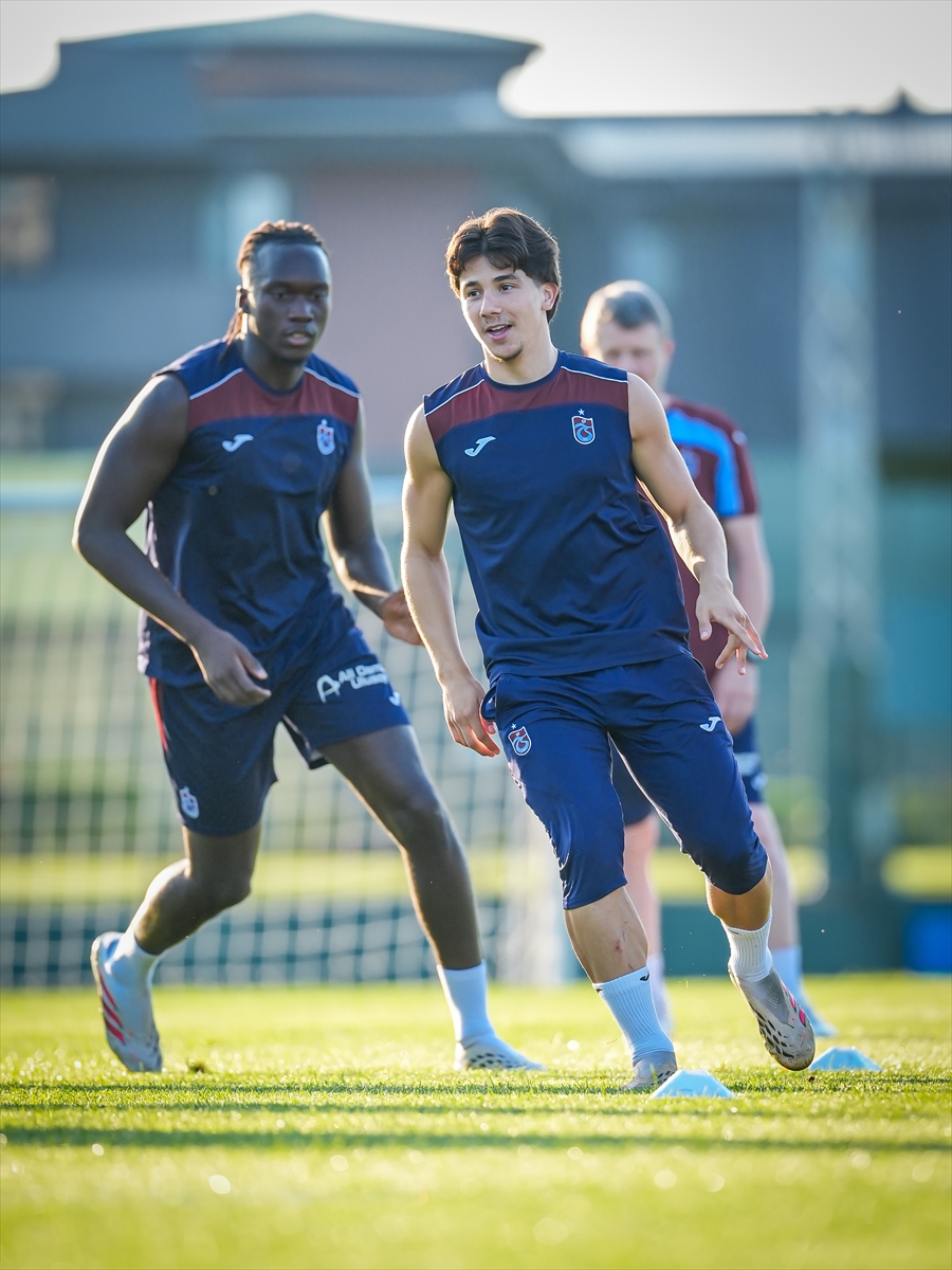 Trabzonspor: Başakşehir maçı öncesi son taktik antrenman