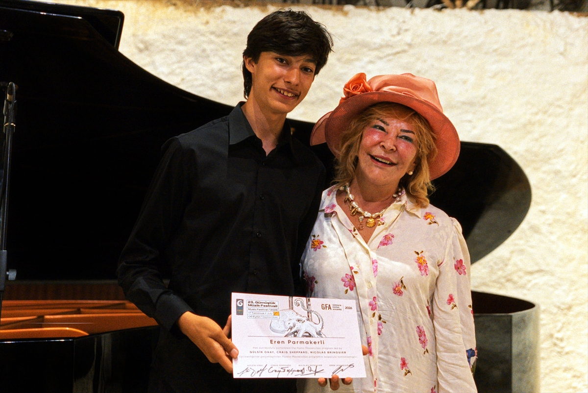 Gümüşlük Müzik Festivali: 14 genç piyanist konser verdi
