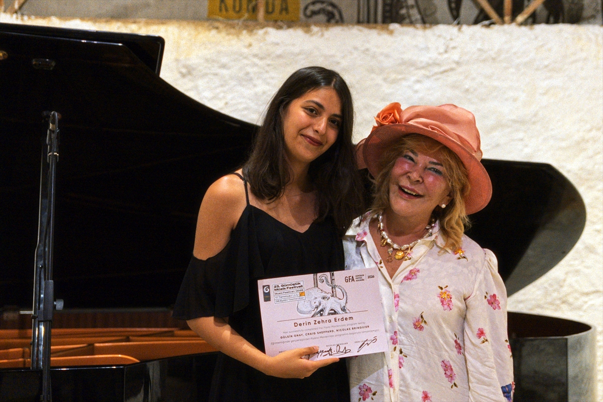 Gümüşlük Müzik Festivali: 14 genç piyanist konser verdi