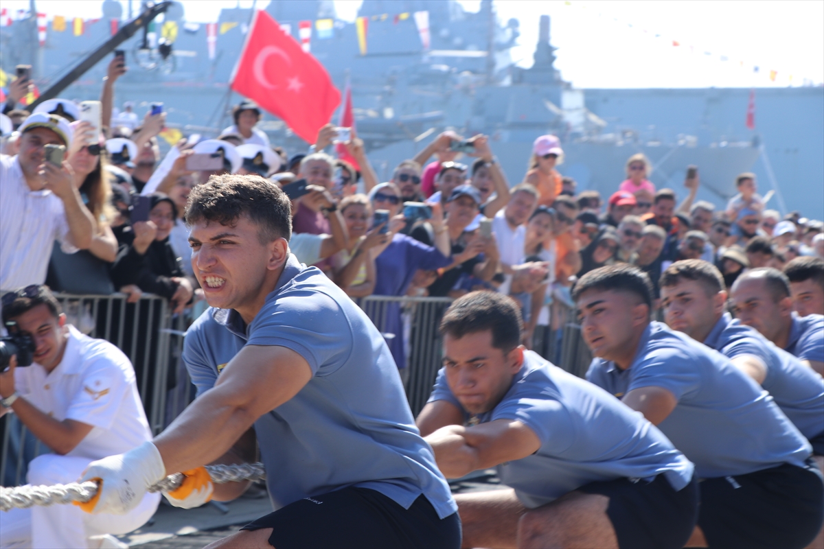 TEKNOFEST Mavi Vatan: Halat Çekme Yarışması finali yapıldı
